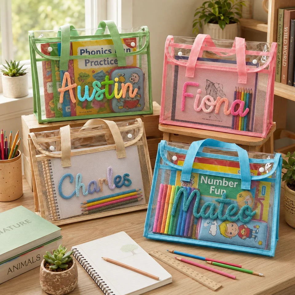 Mamaraya Personalized gifts made for little moments that matter. MamaRaya Personalized School Folder with Pouch
