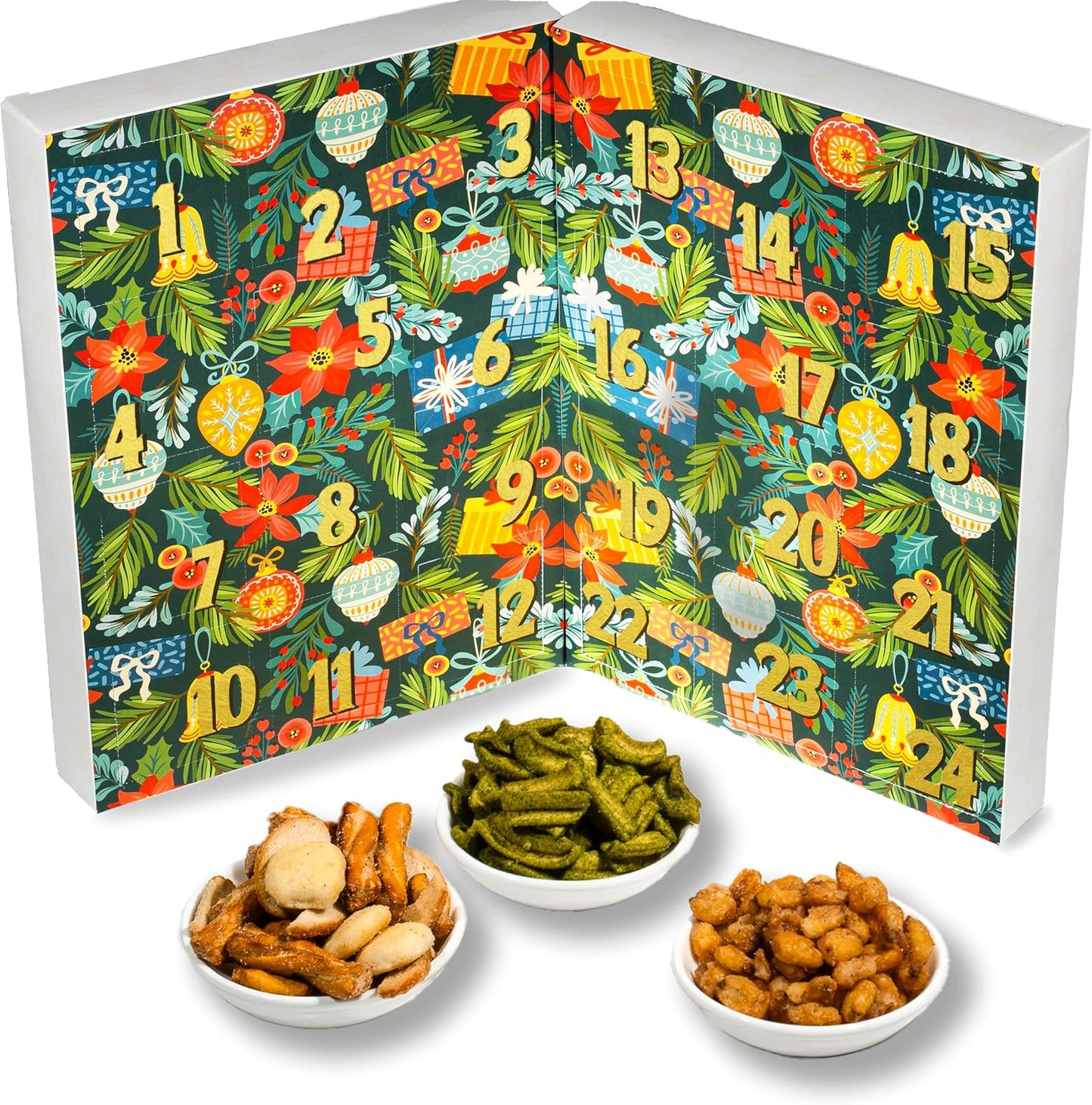 Advent Calendar 2025 – Limited Edition Christmas Gift Box with 24 Gourmet Snacks