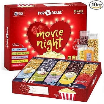 Amazon A Great Family Movie Night At Home Popcorn Gift Set