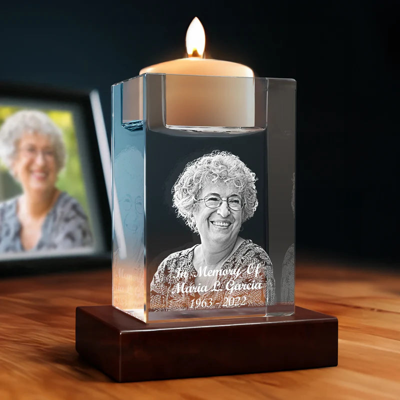 Beyond Memories 3D laser-engraved Crystal Gift Keepsakes