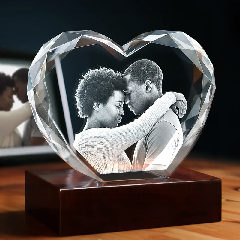 Beyond Memories 3D laser-engraved Crystal Gift Keepsakes