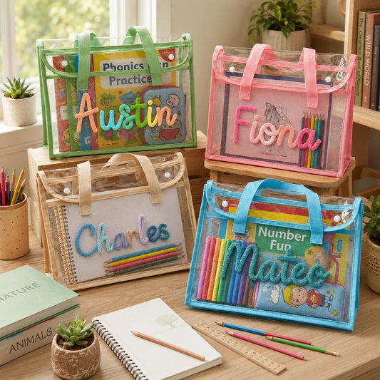 Mamaraya Personalized gifts made for little moments that matter. MamaRaya Personalized School Folder with Pouch