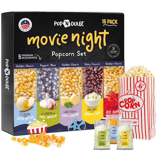 Amazon A Great Family Movie Night At Home Popcorn Gift Set