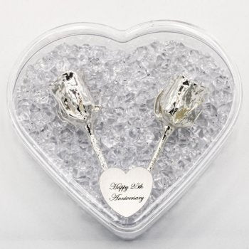 Love Is A Rose...Roses That Last Forever...Real Roses Transformed 24K Gold, Silver, & Platinum